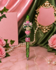 Ivy Elegance Beaded Statement Pens - Pink & Green Edition