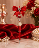 Crimson Devastation Beaded Statement Pens-Crimson & Cream Edition