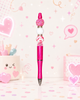The Pink Beaded Pen Collection 💕