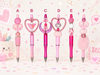 The Pink Beaded Pen Collection 💕