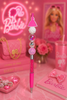 Barbie’s Pretty in Pink Glam Pen Collection | Fashion Doll Inspired Fancy Beaded Pens