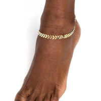 Paparazzi’s 💎 Point In Time - Gold 💎 Anklet